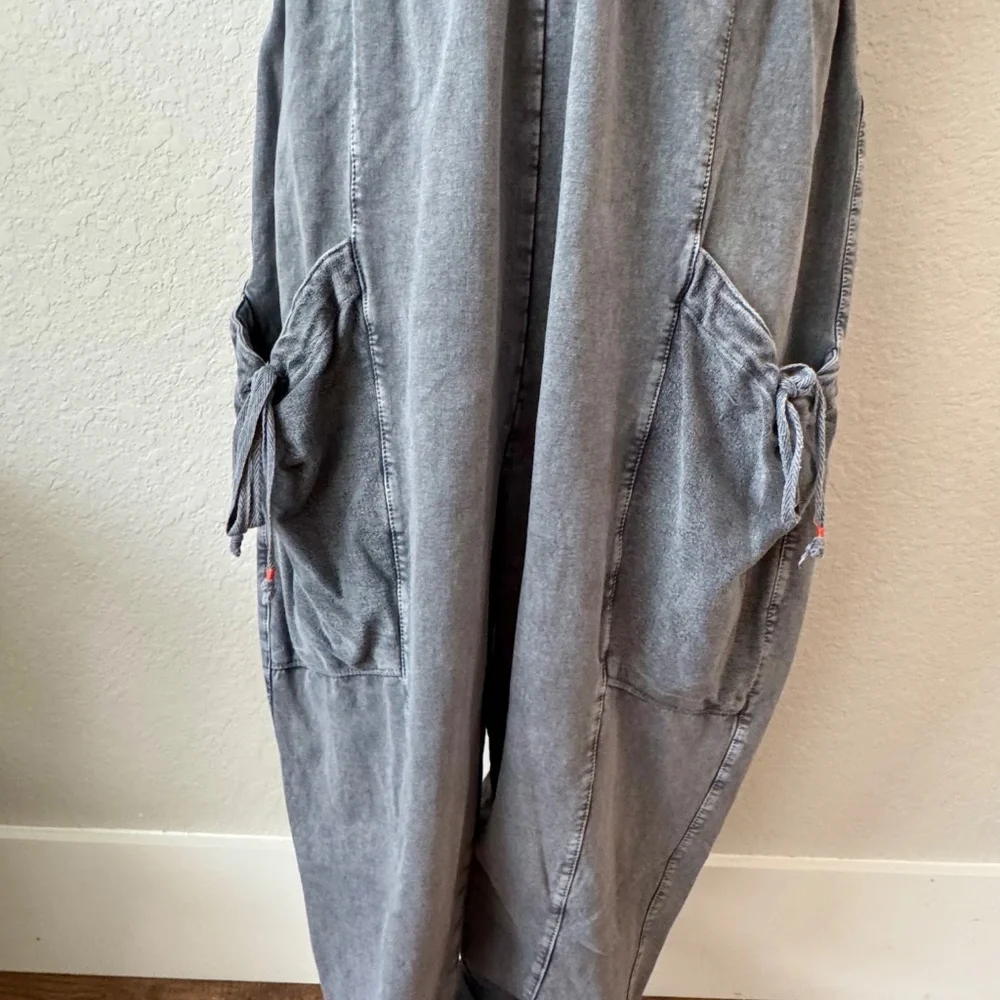 Saturday Sunday Anthropologie Estela Ultra Soft Cinch Waist Jumpsuit Size L‎ K